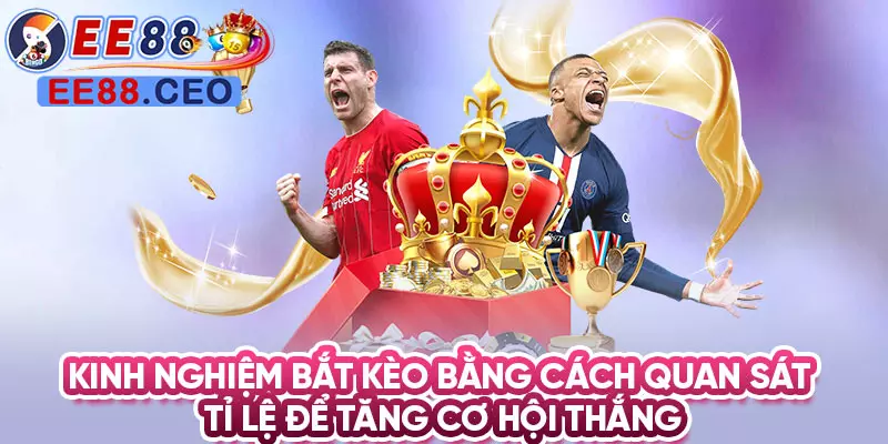 Kinh nghiệm bắt kèo bằng cách quan sát tỉ lệ để tăng cơ hội thắng